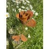 Stylowa Róża dekoracja ogrodowa 90cm