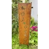 Panel ogrodowy parawan dekoracyjny metal patyna 120cm ,,Mój Ogród”