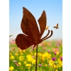 Stylowy wyjątkowy MOTYL RUSTYKALNAY