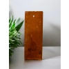 Znacznik prostokątny do roślin serce rustykalne 10cm x 5 sztuk zestaw