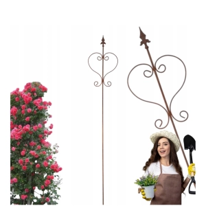 Stylowa Podpora do roślin krzewów róż Tyczka TREJAŻ Artur 150cm