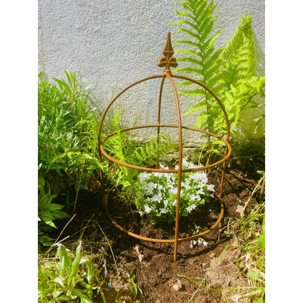 Podpora do roślin krzewów kwiatów roślin piwonii PERGOLA średnica 30cm wysokość 50cm obelisk
