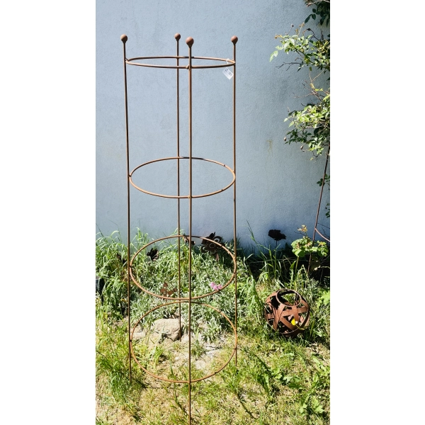 Podpora do roślin krzewów piwonii hortensji róż podpórki pergola obelisk średnica 50 wysokosć 160cm