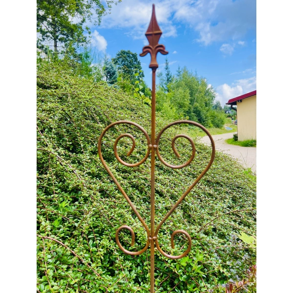 Stylowa Podpora do roślin krzewów róż Tyczka TREJAŻ Artur 150cm