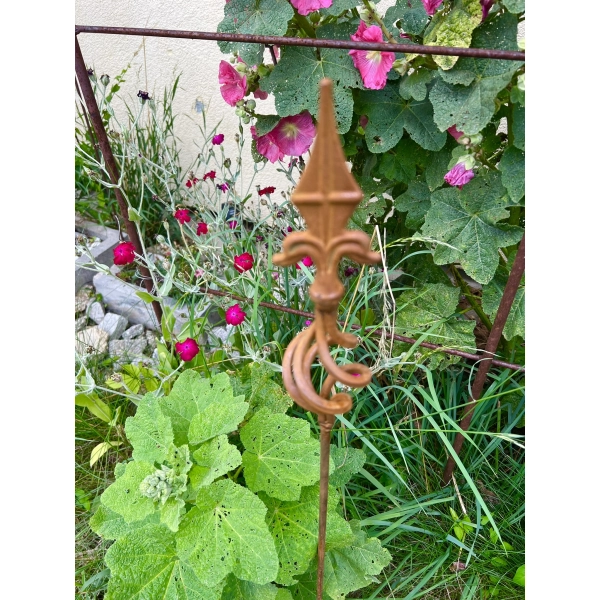 Solidna Podpora metalowa do roślin pnących kwiatów róż trejaż 120cm PERGOLA