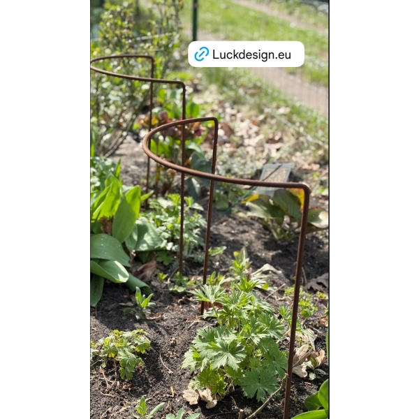 Podpora do krzewów kwiatów roślin pergola D40 H60cm półokrągła komplet 2 sztuk