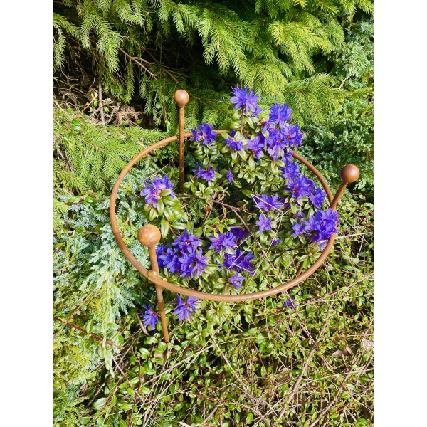 1 x Stylowa Podpora do roślin krzewów kwiatów PERGOLA średnica 45cm wysokość 65cm