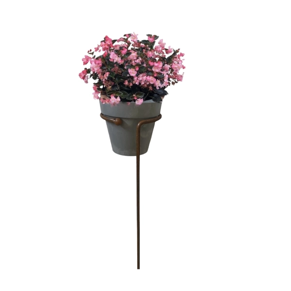 Podpora kwietnik na doniczkę metalowa średnica 13cm wysokość 60cm