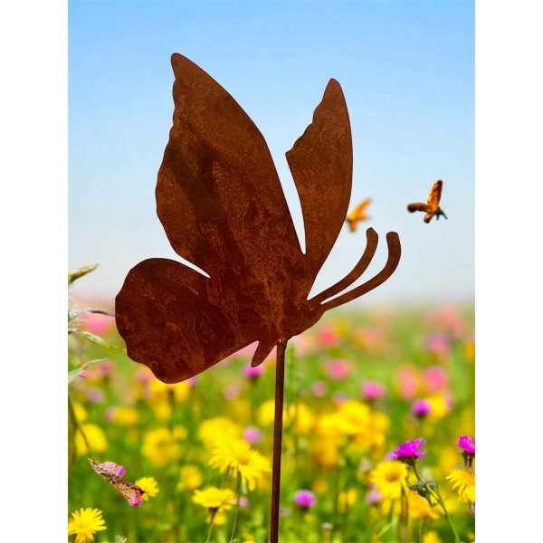 Stylowy wyjątkowy MOTYL RUSTYKALNAY
