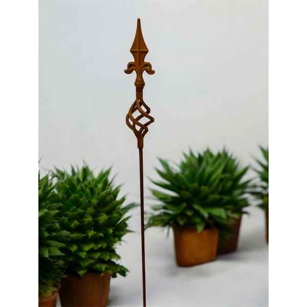 Solidna Podpora metalowa do roślin pnących kwiatów róż trejaż 120cm PERGOLA