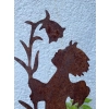 Elf dekoracja figurka do ogrodu doniczka ozdoba