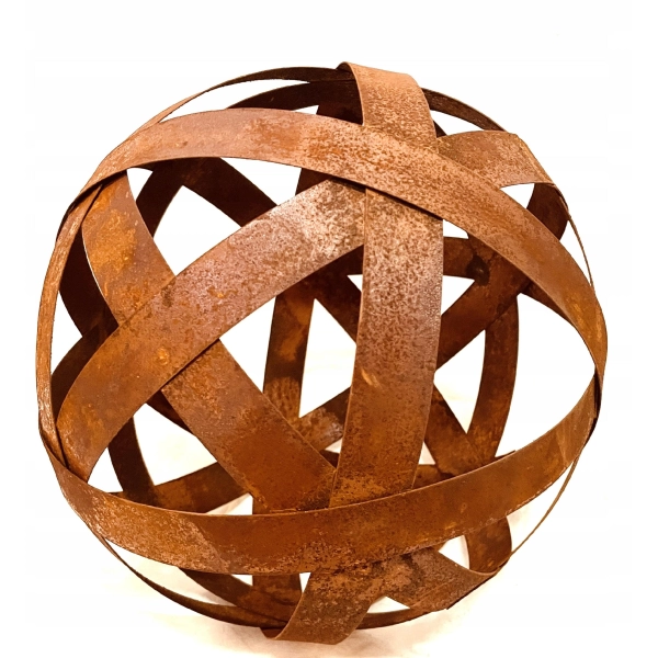 Kula ogrodowa sferyczna, dekoracyjna rustykalna 30cm - ogród taras