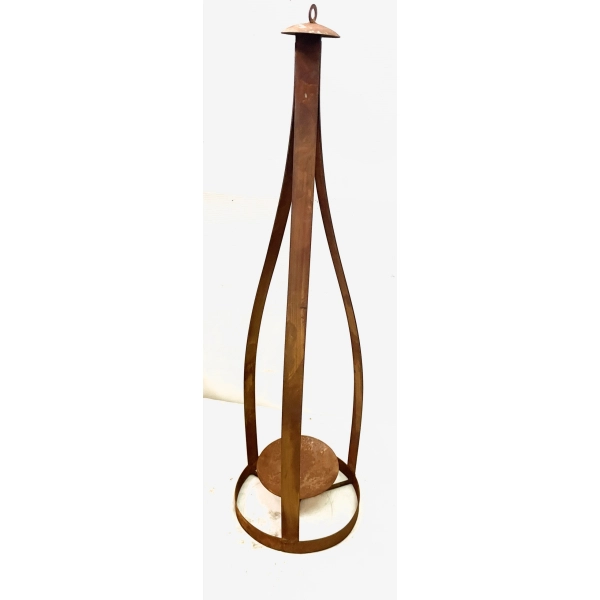 Stylowy Świecznik dekoracja rustykalny kwietnik osłonka doniczka 50cm