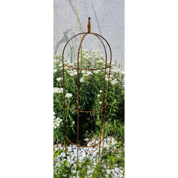Podpora do roślin krzewów kwiatów PERGOLA ozdoba półokrągła średnica 30 wysokość 100cm