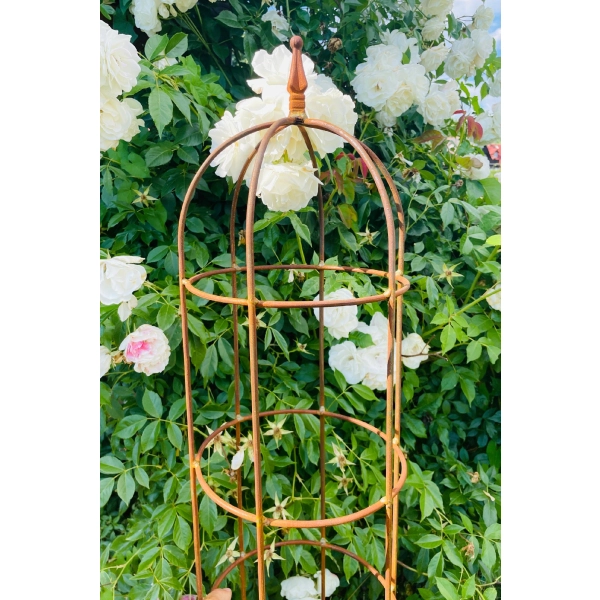 Podpora do roślin krzewów kwiatów roślin PERGOLA ozdoba średnica 25cm wysokość 90cm
