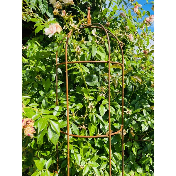Podpora do roślin krzewów kwiatów PERGOLA ozdoba półokrągła średnica 30 wysokość 100cm