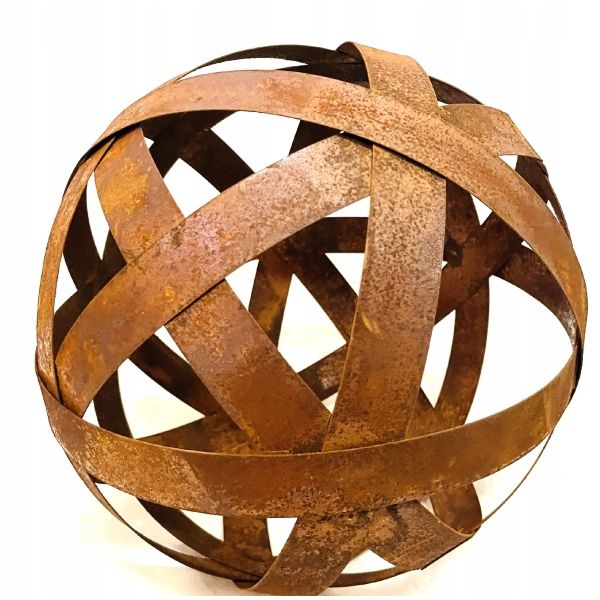 Kula ogrodowa sferyczna, dekoracyjna rustykalna 30cm - ogród taras