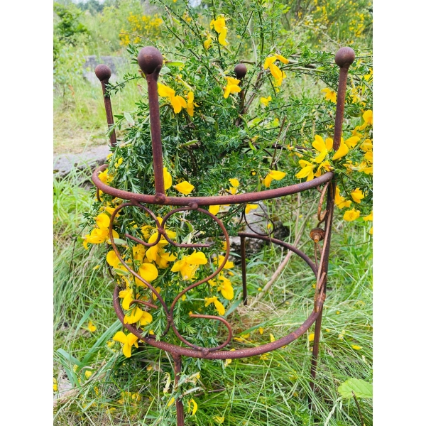 1x Podpora do roślin krzewów kwiatów roślin solidna średnica 30cm wysokość 55cm