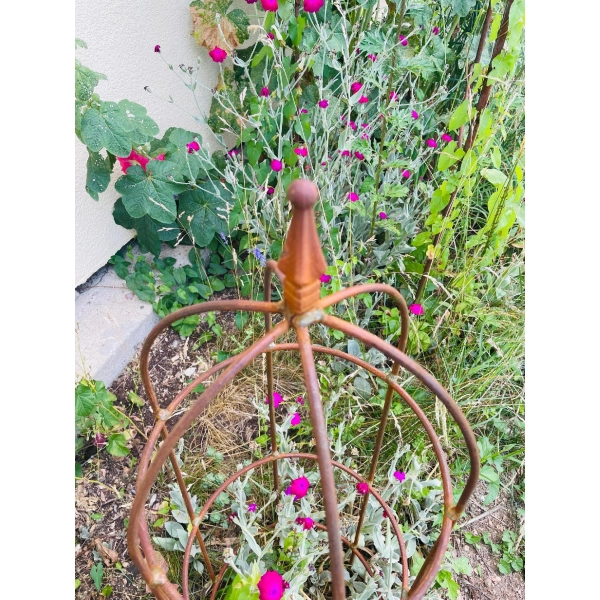 Podpora do roślin krzewów kwiatów roślin PERGOLA ozdoba średnica 25cm wysokość 90cm