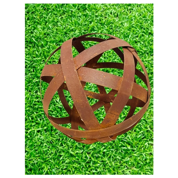 Kula ogrodowa sferyczna, dekoracyjna rustykalna 30cm - ogród taras