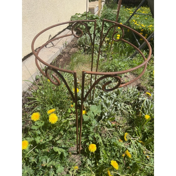 Stylowa Podpora do roślin krzewów roślin PERGOLA średnica 40cm wysokość 80cm komplet 2sztuki