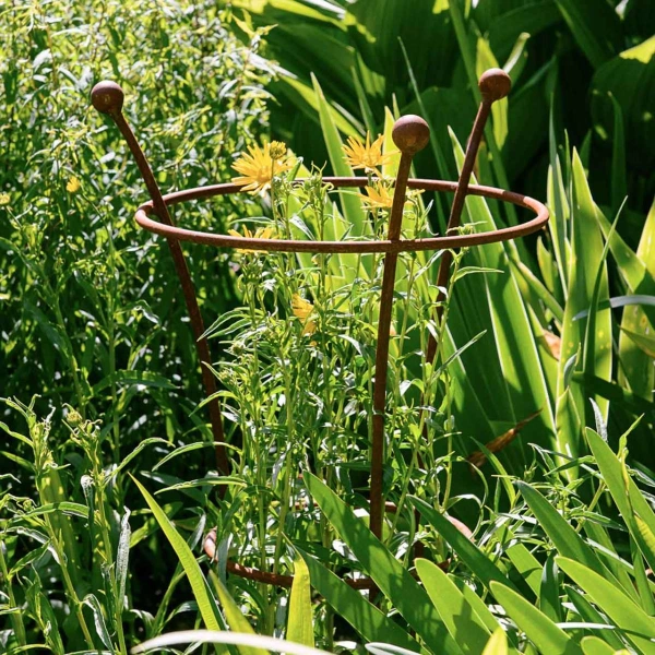 Podpora do roślin krzewów kwiatów pergola ozdoba komplet 2 sztuk średnica 30 wysokość 50cm JAKOŚĆ solidna