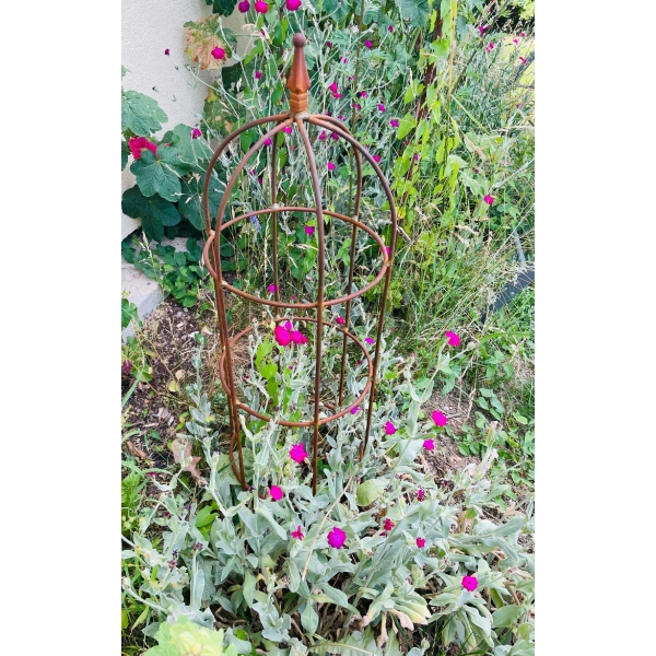 Podpora do roślin krzewów kwiatów roślin PERGOLA ozdoba średnica 25cm wysokość 90cm