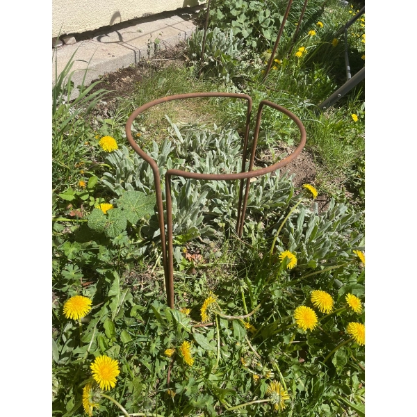 Podpora do roślin krzewów kwiatów pergola ozdoba komplet 2 sztuk średnica 30 wysokość 50cm JAKOŚĆ solidna