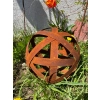 Kula XL dekoracja ogrodowa metalowa rustykalna 50cm