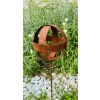 Kula dekoracja ogrodowa rustykalna metalowa 15cm ogród doniczka ozdoba pik