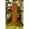 Panel ogrodowy palisada parawan dekoracyjny metal wysokość 150cm bluszcz podpora