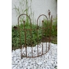 1 x Podpora metalowa palisada podpórka obrzeże pergola solidne 50x65cm