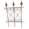 podpora ogrodzenie metalowe dekoracyjne obrzeże róż pergola solidne 53x37cm