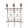 podpora ogrodzenie metalowe dekoracyjne obrzeże róż pergola solidne 53x37cm