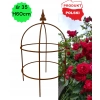 Podpora do roślin krzewów kwiatów roślin piwonii PERGOLA średnica 35 wysokość 60cm obelisk