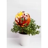 Kula dekoracja rustykalna polska 20cm na piku 40cm