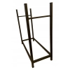 Stojak regał kosz na drewno kominkowe LOFT PL POJEMNY 60x60cm nowoczesny
