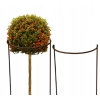 Podpora do krzewów kwiatów roślin róż hortensji pergola 40/80cm półokrągła
