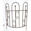 1 x Podpora metalowa palisada podpórka obrzeże pergola solidne 50x65cm