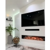 Stojak regał kosz na drewno kominkowe LOFT PL POJEMNY 45cm nowoczesny metal