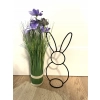 Zając wyjątkowy Królik Wielkanoc Loft ozdoba figurka duży 30cm Zajączek