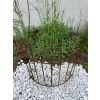 1 x Podpora metalowa palisada podpórka obrzeże pergola solidne 50x65cm