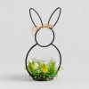 Zając wyjątkowy Królik Wielkanoc Loft ozdoba figurka duży XL 50cm Zajączek