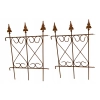 podpora ogrodzenie metalowe dekoracyjne obrzeże róż pergola solidne 53x37cm