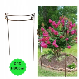 Stylowa Podpora do roślin krzewów kwiatów PERGOLA D60 H 90cm podpórki mocne