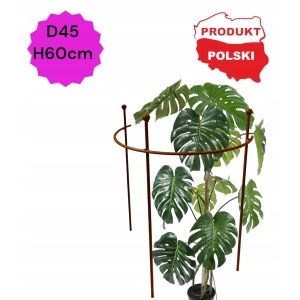 Podpora hortensji kwiatów roślin pergola 60cm róż monstera podpórki piwonii