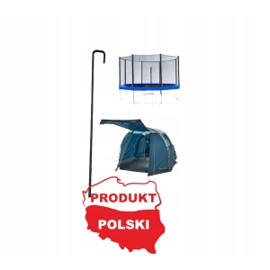 Kotwy haki metalowe DO MOCOWANIA montażu trampoliny namiotu huśtawki 1szt