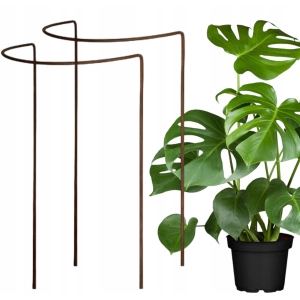 Podpora do krzewów kwiatów roślin pergola D40 H60cm pojedyncza półokrągła