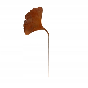 Stylowy KWIAT GINKO 15x45CM OGRÓD DONICZKA ozdoba polski rustykalny FIGURKA