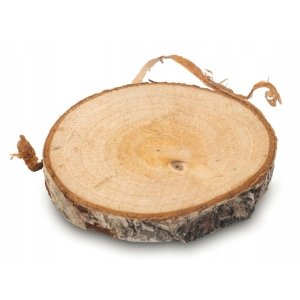 podstawa podstawka drewniana Plaster drewna krążek 8-10 cm ptak dekoracja świecznik